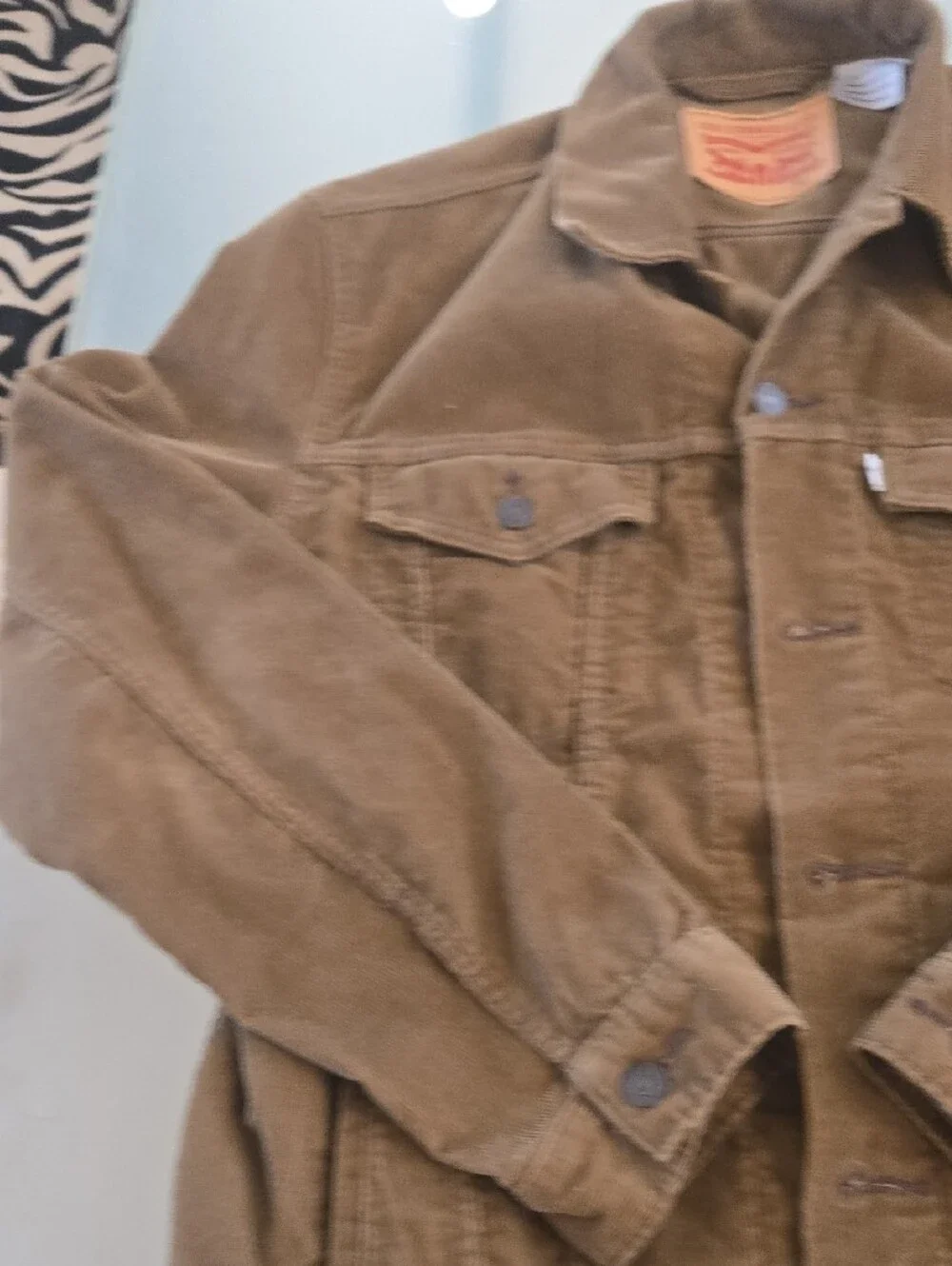 Levi's Brown Corduroy Trucker Jacket - Picture 4 of 11